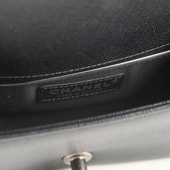 Chanel Caviar Small Boy Black Series 30