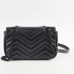 Gucci Marmont Shoulder Bag Black