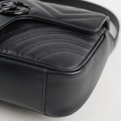 Gucci Marmont Shoulder Bag Black