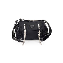 Prada New Vela Nylon Shoulder Bag Black – THE PURSE AFFAIR