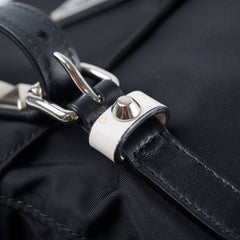 Prada New Vela Nylon Shoulder Bag Black