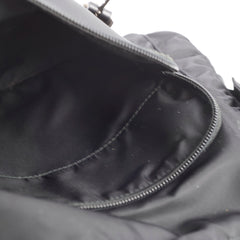 Prada New Vela Nylon Shoulder Bag Black