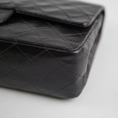 Chanel Vintage Classic Flap Medium/Large M/L Lambskin Black