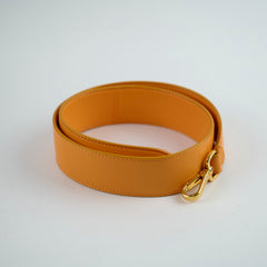 Fendi FF Baguette Clementine Lambskin Leather Medium