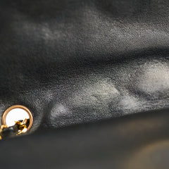 Chanel Paris Lined Double Flap Black