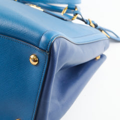 Prada Saffiano Blue Tote