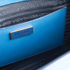 Prada Saffiano Blue Tote