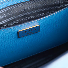 Prada Saffiano Blue Tote