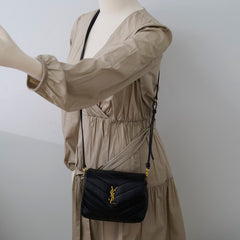 Saint Laurent Toy Loulou Black