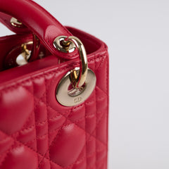 Christian Dior Mini Lady Dior Red