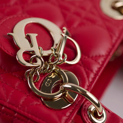 Christian Dior Mini Lady Dior Red