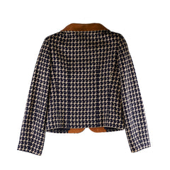 Chanel 01P Spring/Summer Jacket Navy/Beige Size 34