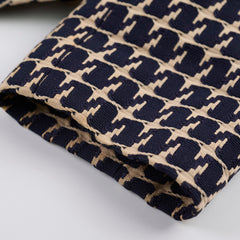 Chanel 01P Spring/Summer Jacket Navy/Beige Size 34