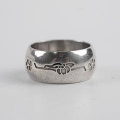 BvlgarI Save the Children Silver Ring Size 56