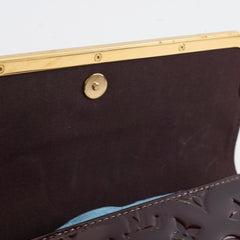 Louis Vuitton Vernis Clutch Amarante
