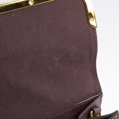 Louis Vuitton Vernis Clutch Amarante