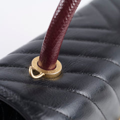 Deal of The Week - Chanel Medium Chevron Coco Handle Black