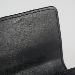 Chanel Lambskin Long Wallet Black