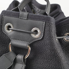 Chanel Deauville Backpack Navy Blue