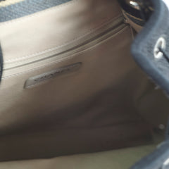 Chanel Deauville Backpack Navy Blue