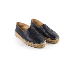 Chanel Espadrilles Black Size 35