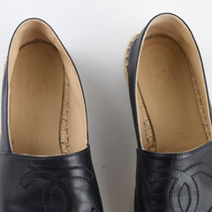 Chanel Espadrilles Black Size 35