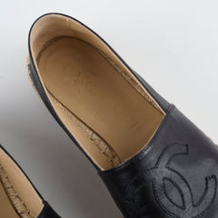 Chanel Espadrilles Black Size 35