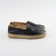Chanel Espadrilles Black Size 35