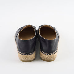 Chanel Espadrilles Black Size 35