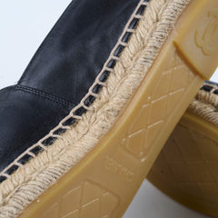 Chanel Espadrilles Black Size 35