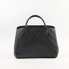 Louis Vuitton Montaigne MM Empreinte Black