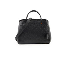 Louis Vuitton Montaigne MM Empreinte Black