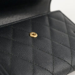 Chanel Boy Flap Wallet Caviar (25 Series)