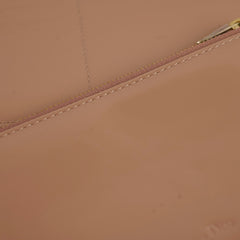 Christian Dior Lady Dior Pouch WOC Wallet On Chain Patent Blush