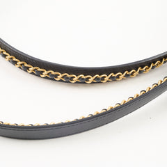 Chanel Quilted Leather Tote Black