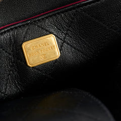 Chanel Quilted Leather Tote Black