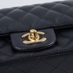Chanel Mini Square Caviar Black