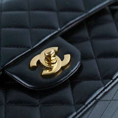 Chanel Medium/Large Double Classic Flap Black