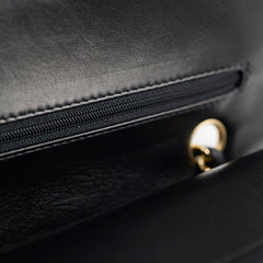 Chanel Medium/Large Double Classic Flap Black