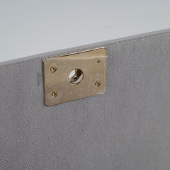 Chanel Boy Bag Old Medium Grey Caviar