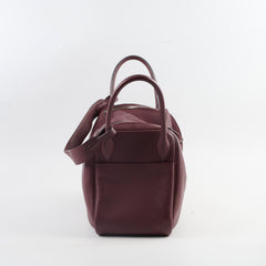 Hermes Lindy 30 Prune Clemence A stamp