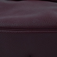 Hermes Lindy 30 Prune Clemence A stamp