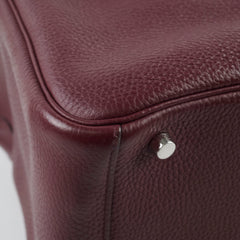 Hermes Lindy 30 Prune Clemence A stamp