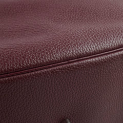 Hermes Lindy 30 Prune Clemence A stamp