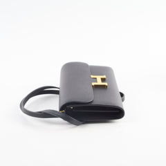 Hermes Constance to Go Noir Gold