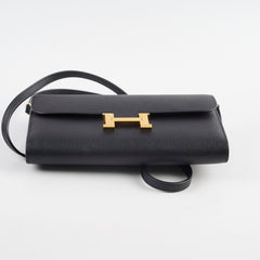 Hermes Constance to Go Noir Gold