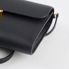 Hermes Constance to Go Noir Gold
