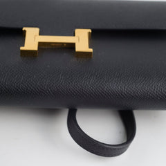 Hermes Constance to Go Noir Gold