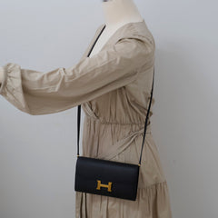 Hermes Constance to Go Noir Gold