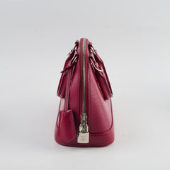 Louis Vuitton Alma BB Epi Dark Pink / Red